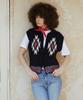 GREENBUTTER Navaho Alpaca Knit Vest (Black)