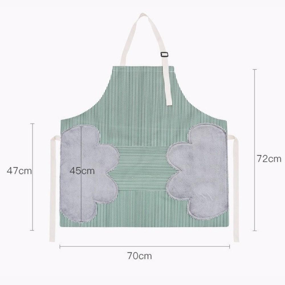 Hand Wipe Cooking Bib Oxford Cloth Working Clothes New Kitchen Apron  for Housework