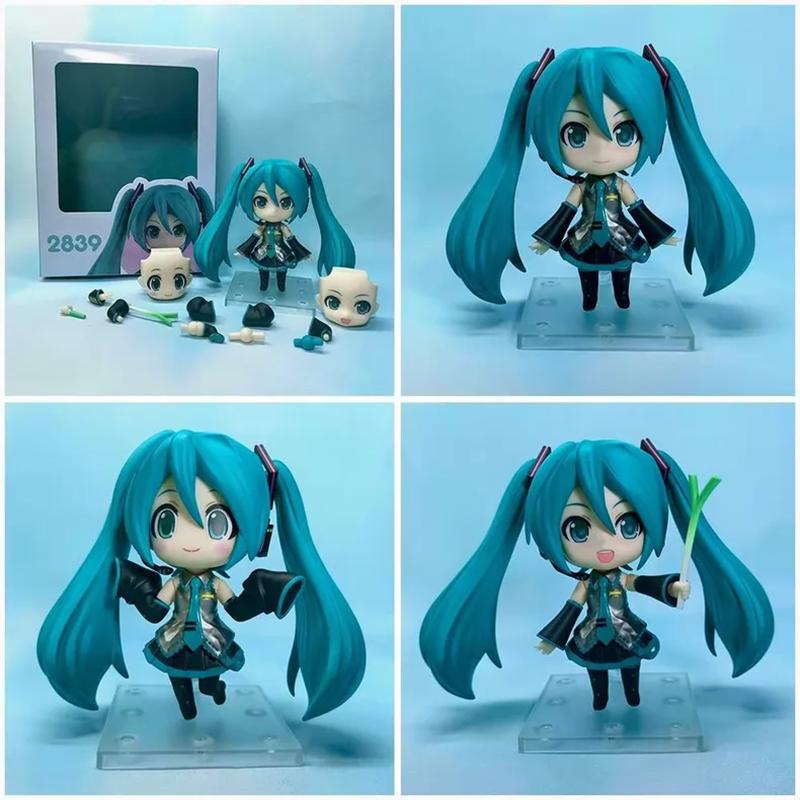 Hatsune 2839 Changeable Face Movable Action Figure Boxed Cute Ornament Anime Collectible Model Replica Gift Ship Within 12 Hours