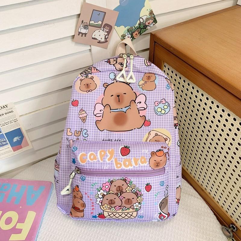 And Spacious Playful Kids School Bag Ideal For Preschool With Fun Animal Patterns