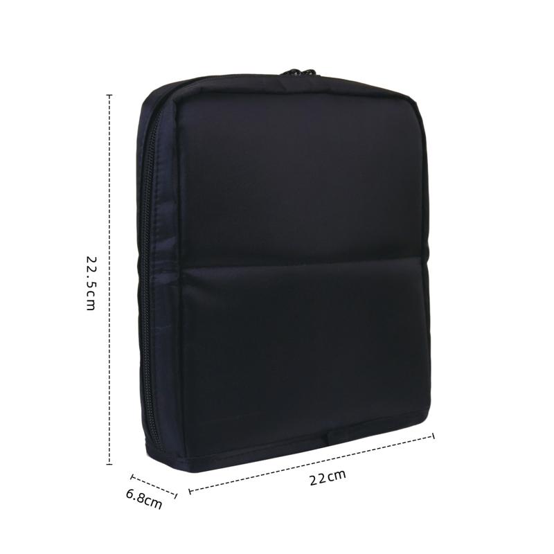 Makeup Brushes Storage Pouch Foldable Stand-up with Adjustable Dividers Durable Portable Organizer for Makeup Artists Travel