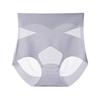 Women S High Waisted Tummy Control Butt Lift Ice Silk Briefs Large Size