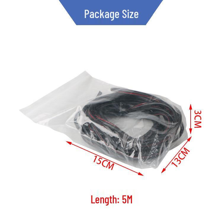Invisible Car Door Edge Protector - Anti-Collision, Anti-Scratch Rubber Strip