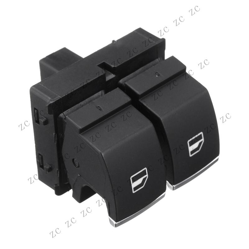S+ Driver Side Power Window Switch 5K3959857 For VW Passat Golf MK5 MK6 GTI EOS 2D