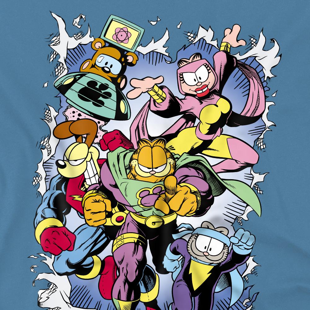 Garfield Mens Ripped T-Shirt