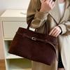 Tote Bag Ladies Autumn and Winter Large Capacity Retro Commuter Handbag Women Shoulder Bags