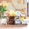 Adorable Plush Keychain Cute Cat Dog Bag Charm Fluffy Animal Doll Perfect Gift