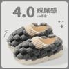 Cotton slippers men's autumn and winter indoor home bag and thick-soled outer wear warm confinement plush cotton shoes customization