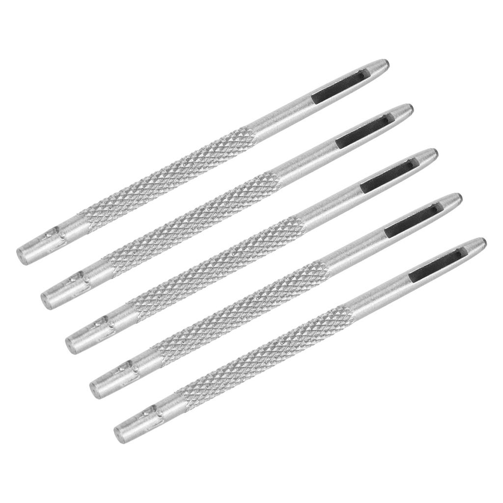 20Pcs Leather Hole Punch Carbon Steel Chromeplated Assorted Sizes Leather Punch Tool for Watch Band Belt Craft