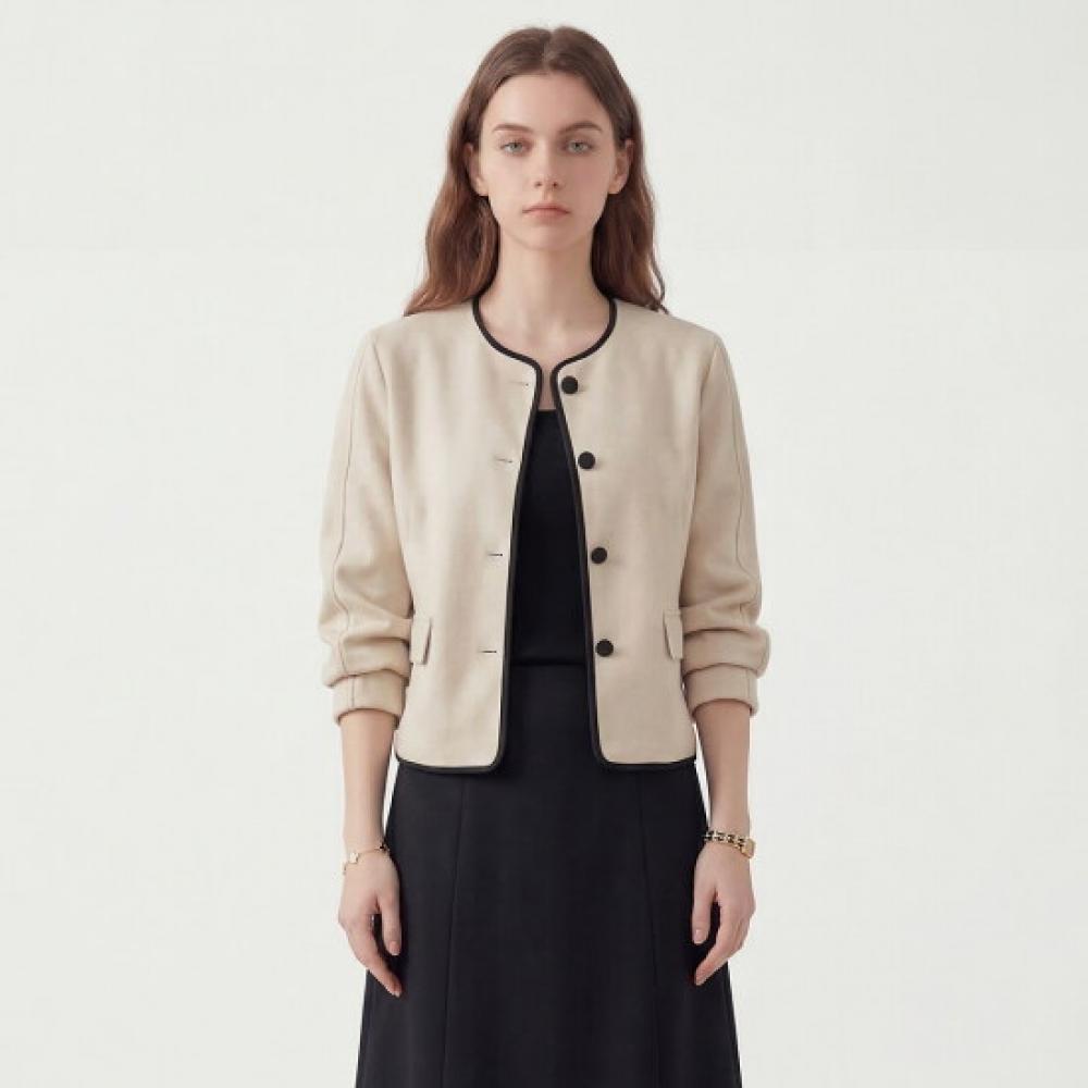 Klache Soft Line Button Jacket B4f0166