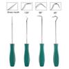 O Ring Seal Gasket Puller Remover Pick Hooks Repair Tools for Car Hot Sale 4Pcs 135mm Car Auto Vehicle Oil Seal Screwdrivers Set