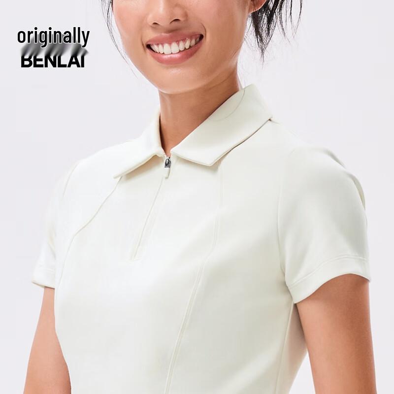 Benlai Women's Cloud Soft Slim Fit Lapel T-Shirt
