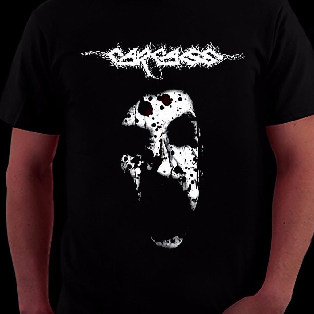 CARCASS Band Skull Black T-shirt Unisex Tee All Sizes S To 5Xl 2F231