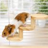 Bite Resistant Platform Jumping Board Scratching Surface Small Pets Stairs  Pet Cage