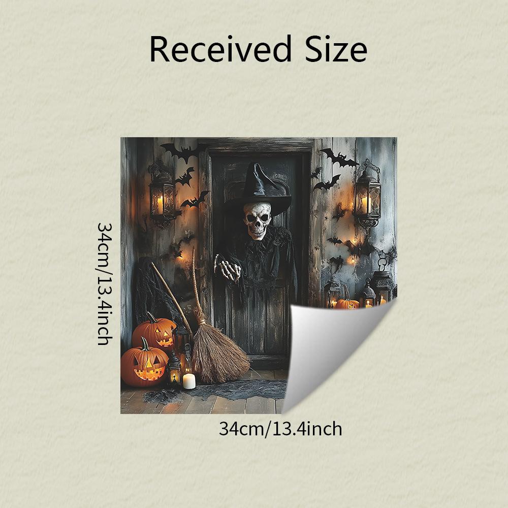 

Хэллоуин Ужас Череп Летучая мышь Кухня Ресторан Посудомоечная машина Декоративные наклейки