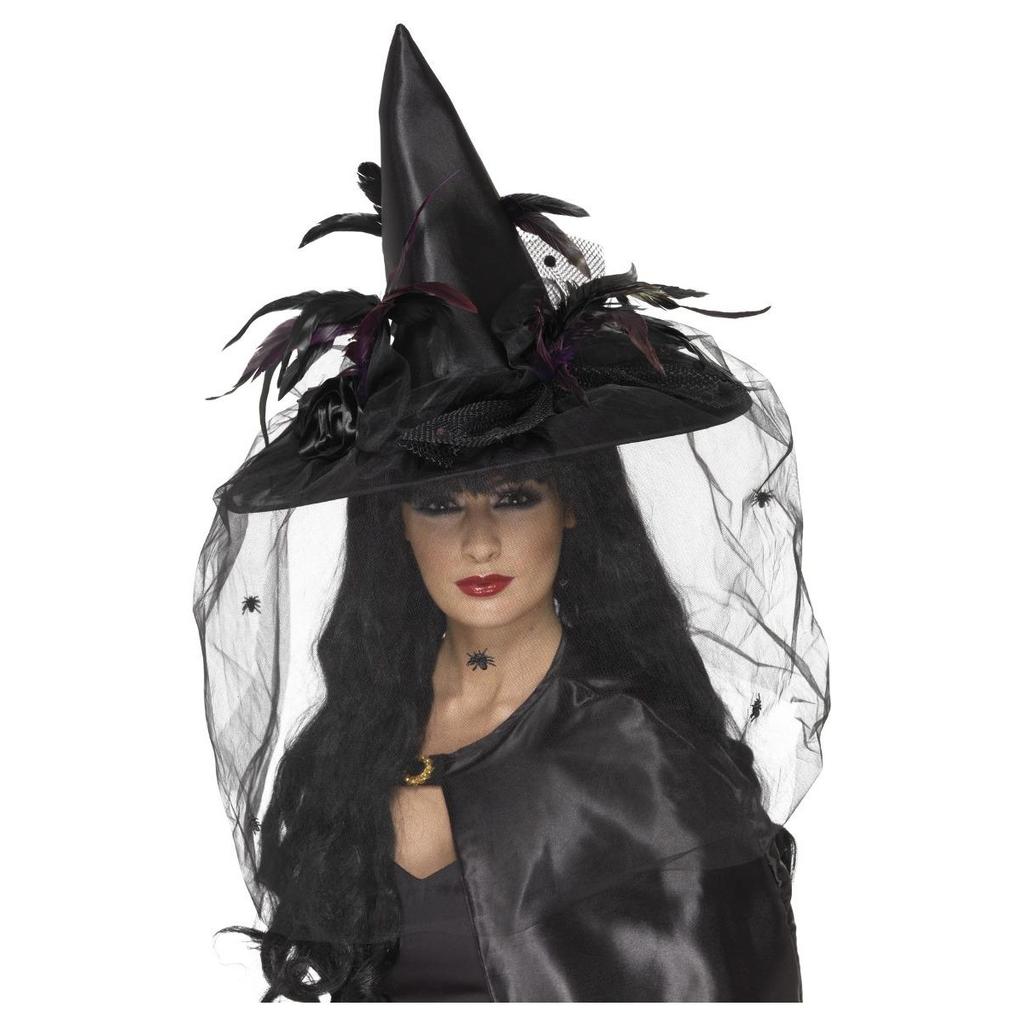 Smiffys Womens/Ladies Witches Hat Costume Prop