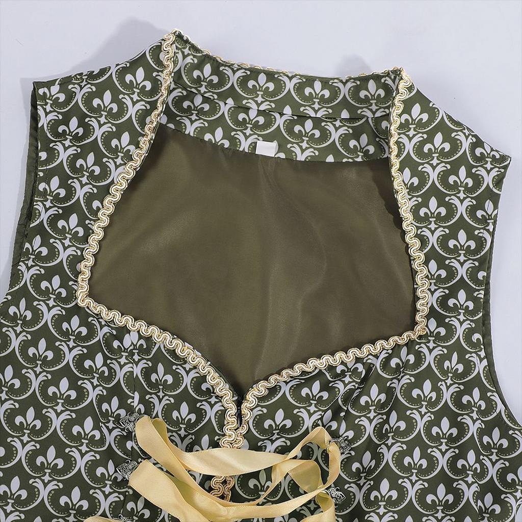 Women's Oktoberfest Costume Dress Set with for Festival Party
