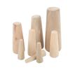 Marine Tapered Thru Hull Emergency Soft Wood Plugs Drain Plug for Boat Yacht Conical Soft Wood Plugs Boat Soft Wood Plugs