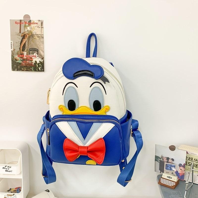 College Style Two-dimensional Leather Cartoon Rabbit Backpack Campus Feeling New Daily Girl Backpack