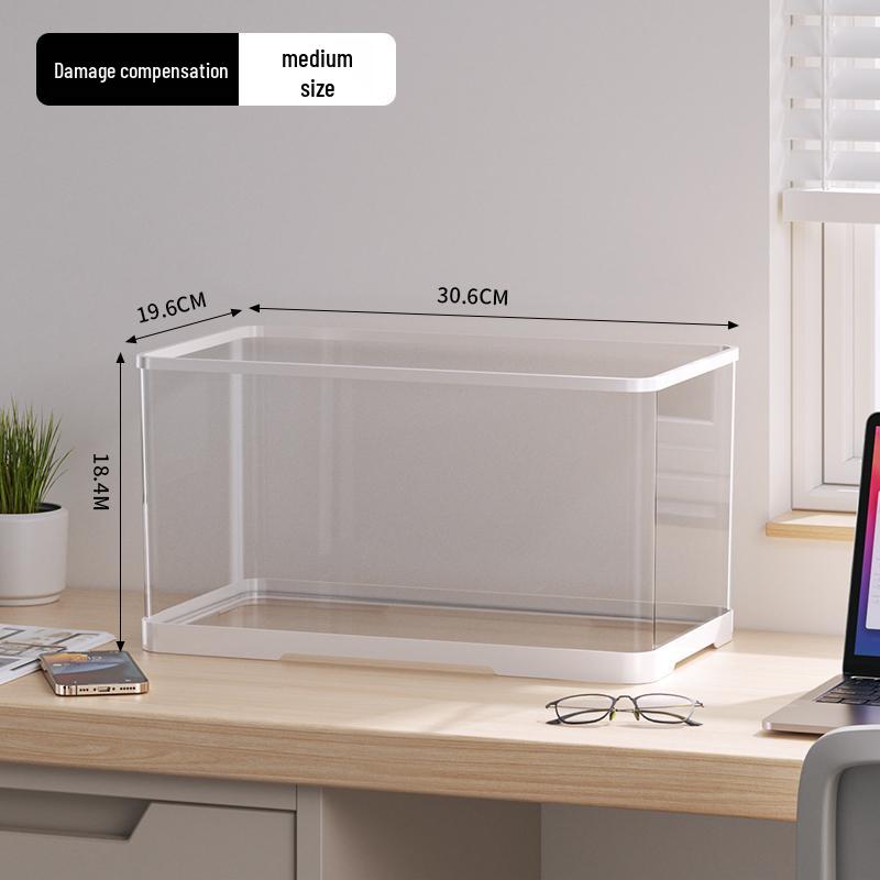 Golden Hamster Luxury Acrylic Villa - Transparent Breeding Cage with Spacious Bedroom