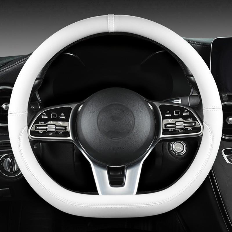 Panappi Cross-border Car Steering Wheel Cover In Various Colors for Medium-Sized Handles, Protects Car Steering Wheel from Wear and Tear.
