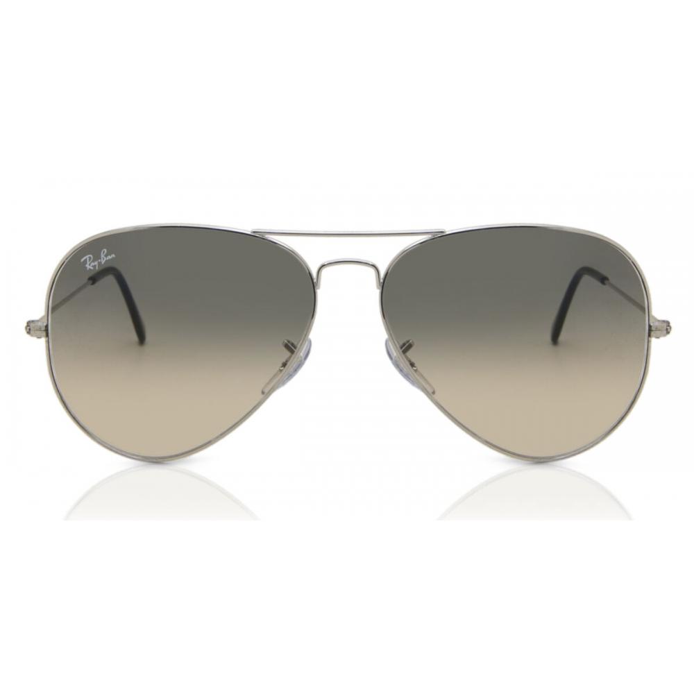 

Ray Ban Rb3025 Aviator Gradient 003 32 Unisex Sunglasses Silver/55-14-135