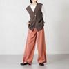 Soft genuine easy to slip HIMIKO Soft Flat Mary Jane 605008 Dark Brown 230 leather, leather, on. (Himiko)