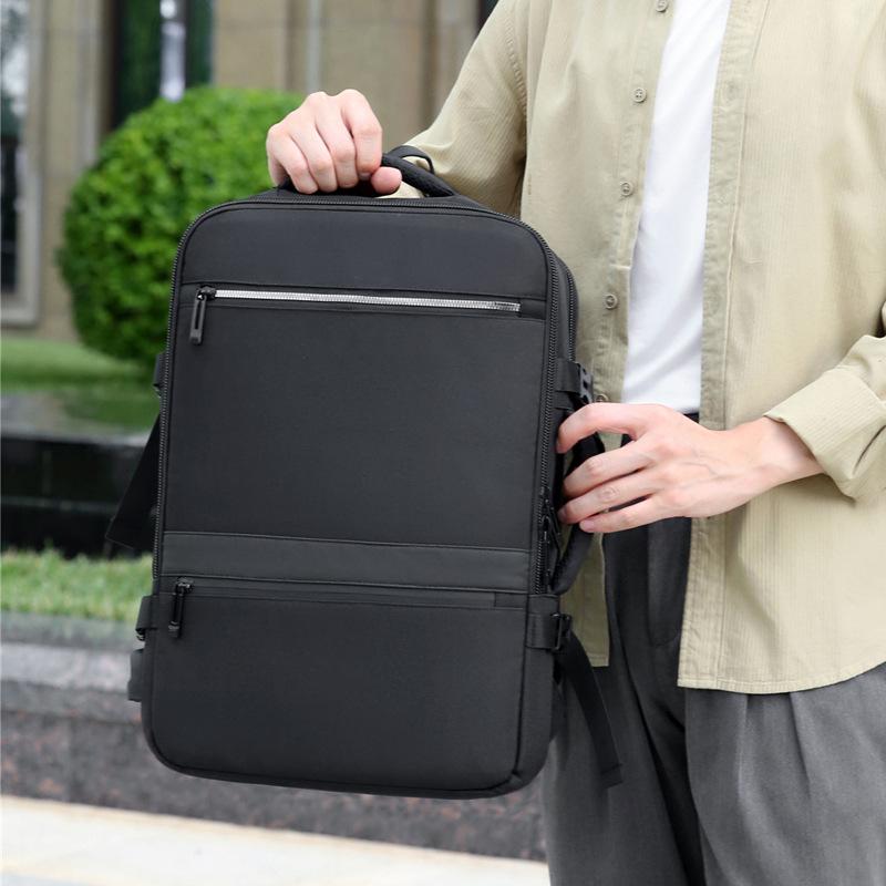 Business Backpacks, Fashionable Men's Waterproof Computer Backpacks, Male Student Schoolbags, Large-capacity Travel Backpacks