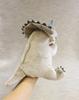 Take-Off Triceratops Hand Puppet, 13.5" H x 4.7" W x 7.7" D, Polyester