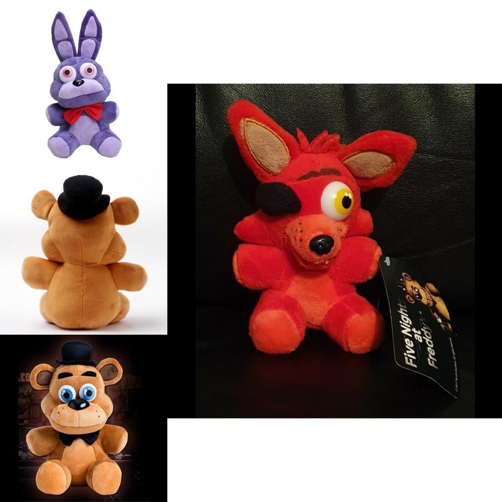 Soft And Cuddly Five Nights At Freddy's Stuffed Toy Bear Fox Bonnie Golden For Children