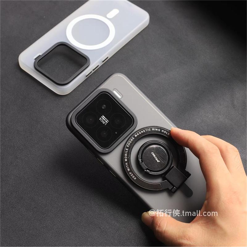 Magnetic Case For Xiaomi 15 14 Pro 17 Mi 17 5G For MagSafe Matte Transparent Phone Back Cover Hard Shell Shockproof Bumper