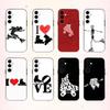 Cool Play P-Patin Sports Phone Case For Samsung Galaxy A73,A72,A71,A70,A53,A52,A51,Others Soft Black Shell