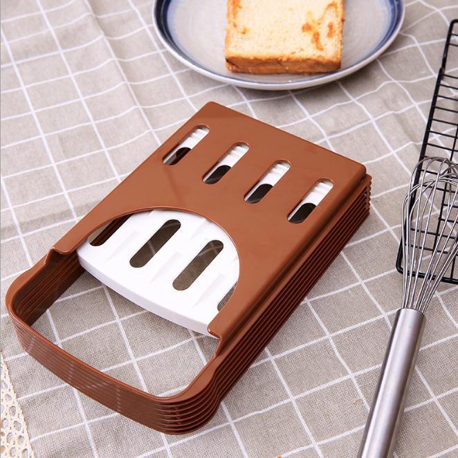 Foldable Practical Bread Cutter Loaf Toast Slicer Cutting Slicing Guide Kitchen Tool