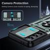 Coque de Protection - BOOLING - Samsung Galaxy A17 4G/5G - avec Anneau et Cache Caméra - Vert Nuit