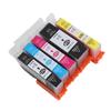 Ink Cartridge ABS Printer Cartridge with Ink for PIXMA IP3600 IP4600 IP4700 MX860 Printer BK BK C M Y