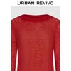 UR 2025 Spring Women's Festive Round Neck Knit Top