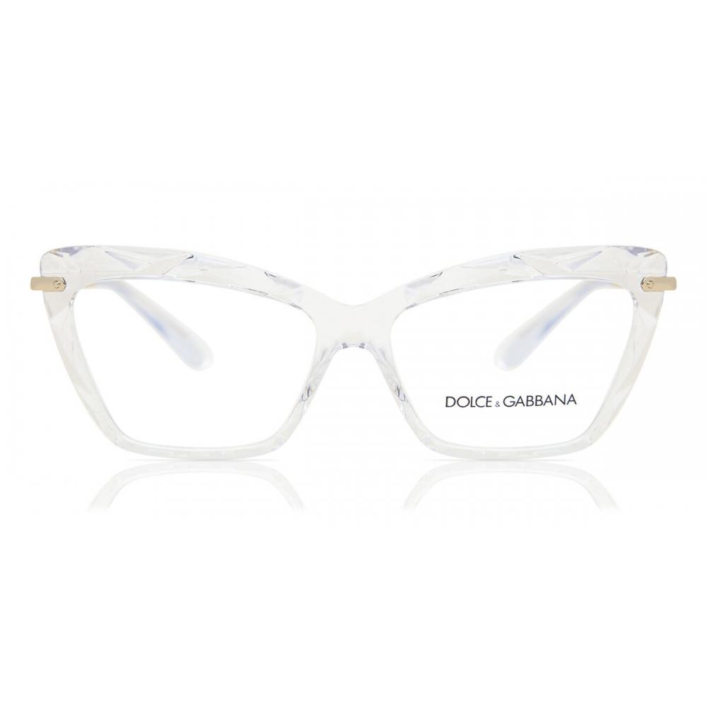 Dolce Gabbana Dg5025 Faced Stones 3133 Women Eyeglasses