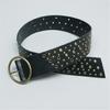 Pin Buckle Waist Belt with Rivet Adjustable Waist Belt for Women Jean Skirt Coat
