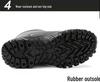 Men's Northeast Waterproof Snow Boots - Warm, Non-Slip, High Top Leather Winter Boots