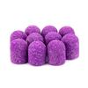 Pedicurehætter 7 60 korn 10 stk Stof Podo AlleMed Violet Lilla