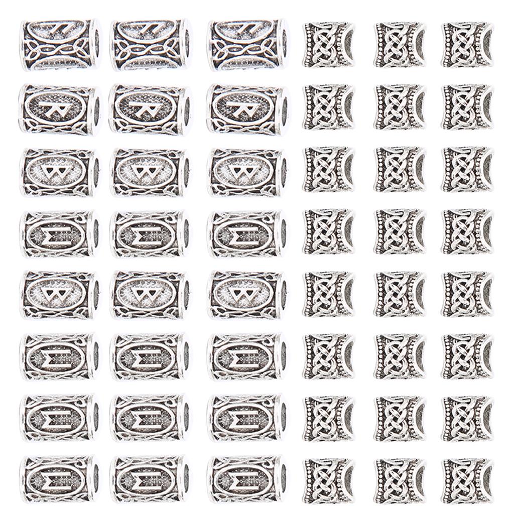 Dreadlocks Hair Bead Hair Braiding Cuffs Tubes Beads Braid Rings DIY Hair Styling Accessory