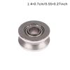 10Pcs V Groove Sealed Ball Bearing Guide Track Roller Bearing Embroidery Machine Bearing