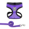 Dog Harness Leash Set for Small Dogs Adjustable Puppy Cat Harness Vest French Bulldog Chihuahua Pug Outdoor Walking Leash Harnes