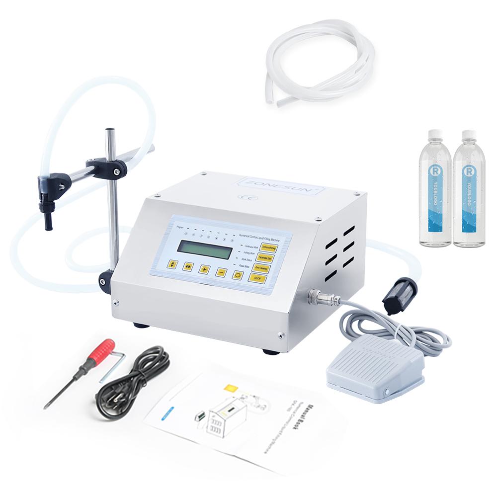 ZONESUN Macchina Riempitrice Digitale per Bottiglie GFK-160 per Profumi, Succhi, Vino, Gin