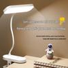 Rechargeable LED Clip-on Desk Lamp: Eye-Protecting, Super Bright Study Lamp