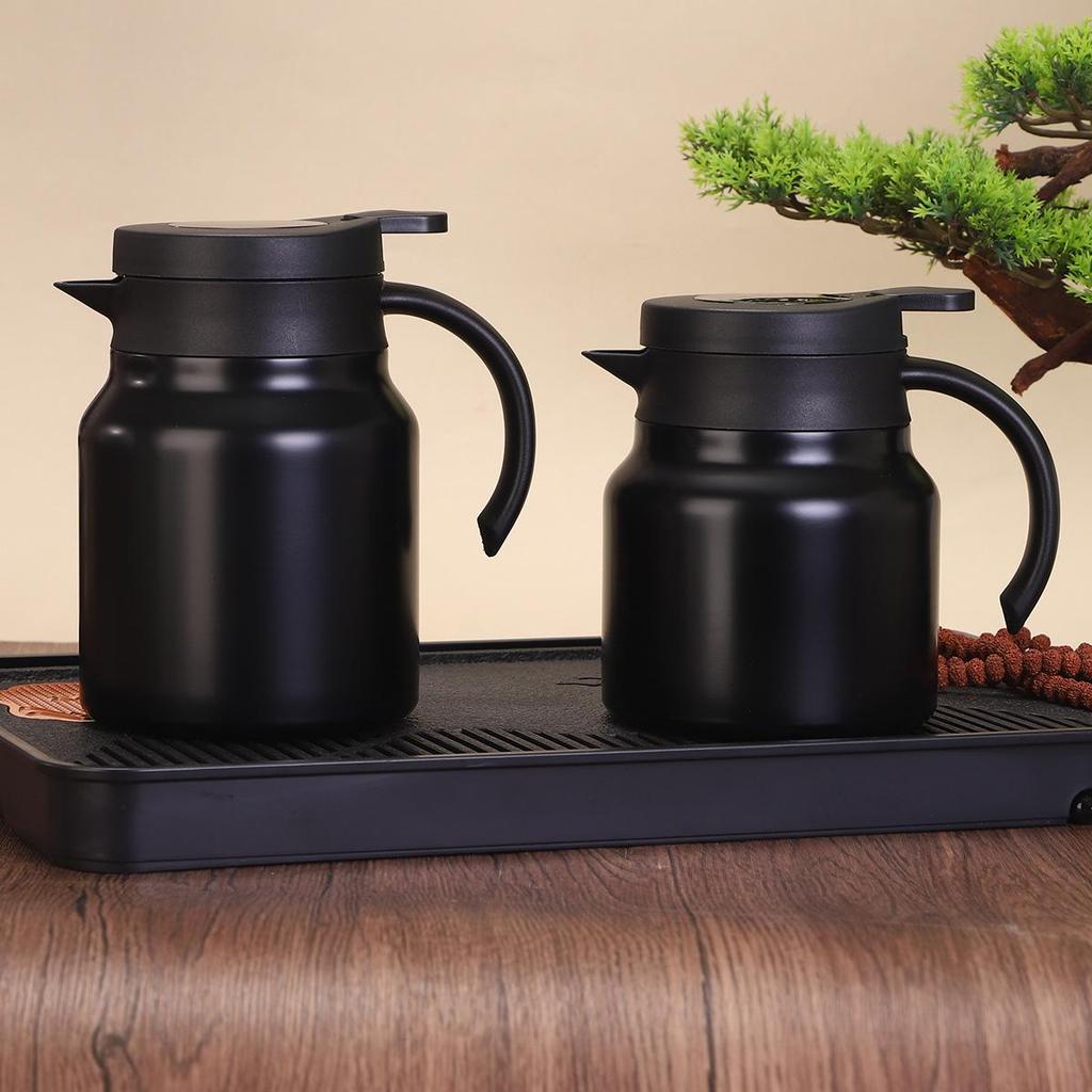 316 Stainless Steel Insulated Tea Brewer with Smart Temperature Display