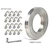Stainless Steel Hose Clamp Kit for Home Improvement
