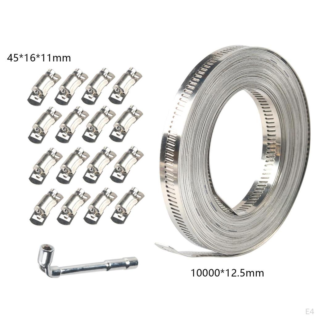 Stainless Steel Hose Clamp Kit for Home Improvement