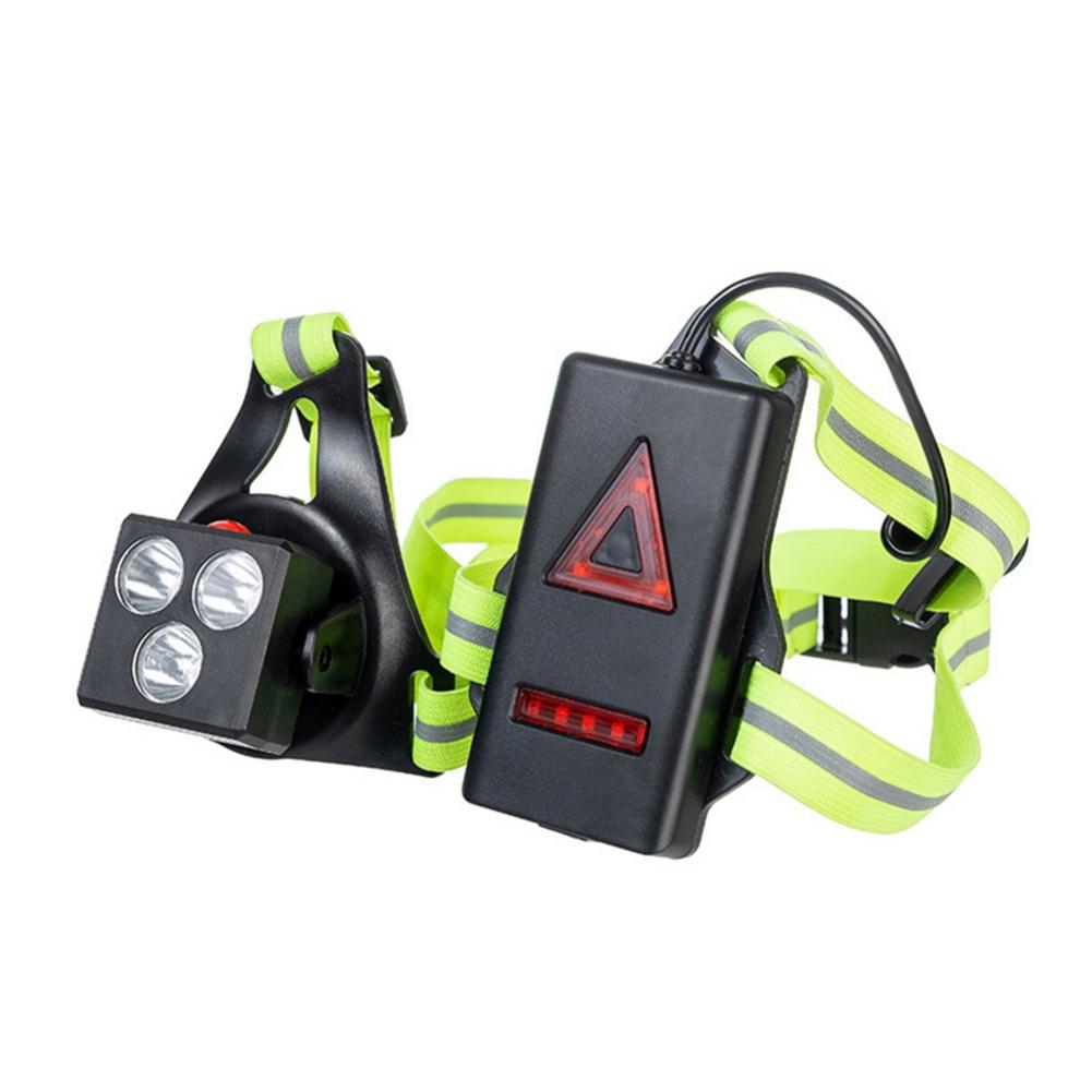 

Предупреждающий свет Светоотражающий Gallus USB нагрудный фонарь Три режима Спорт на открытом воздухе Ходовые огни Ночной велосипедный фонарик