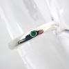 [Pre-owned] TIFFANY 925 Emerald Stacking Band Ring/Size 9/j39-2